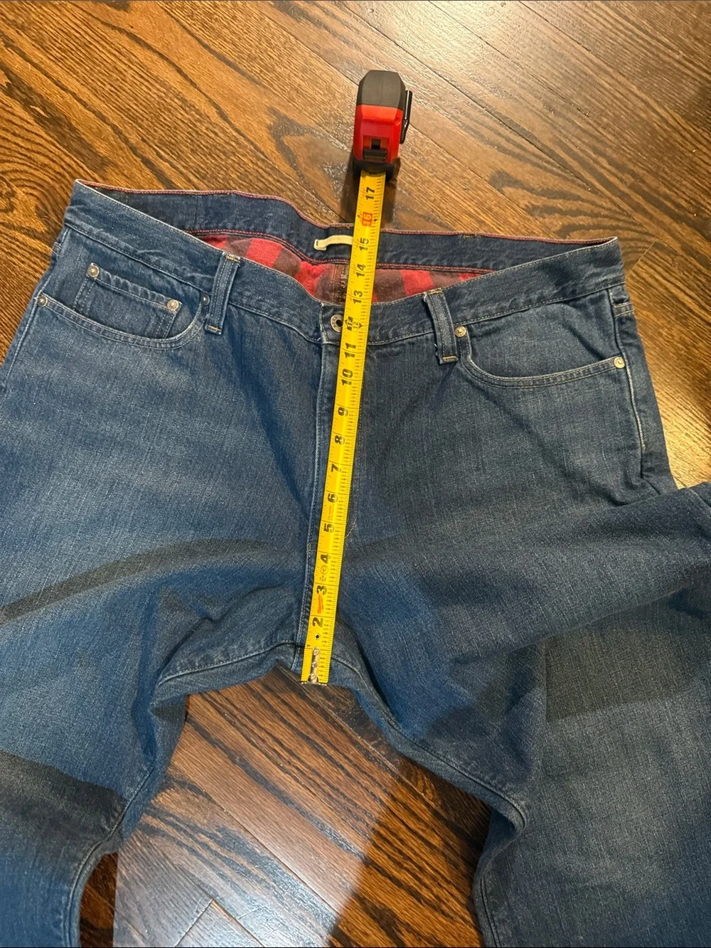 L.L.Bean Men's Double L Flannel-Lined Jeans